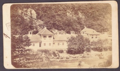 5378 - Baile HERCULANE, Caras-Severin ( 10/6 cm ) - CDV old Photocard - 1871 foto