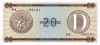 CUBA █ bancnota █ 20 Pesos █ 1985 █ P-FX36 █ Serie D █ UNC █ necirculata