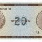 CUBA █ bancnota █ 20 Pesos █ 1985 █ P-FX36 █ Serie D █ UNC █ necirculata