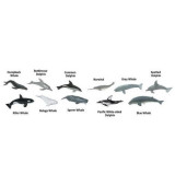 Mini Figurina - Balene si delfini &ndash; Safari