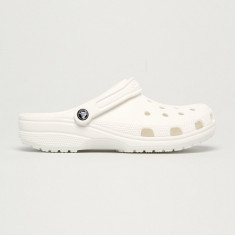 Crocs papuci Classic bărbați, culoarea alb 10001