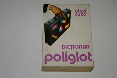 Dictionar poliglot - Vlad Cuza foto