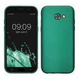 Husa kwmobile pentru Samsung Galaxy A5 (2017), Silicon, Verde, 57526.170, Carcasa