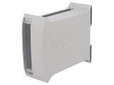 Carcasă pentru șină DIN, gri, 101x45x119mm