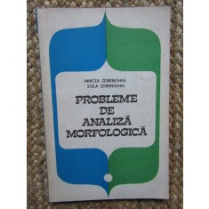 Mircea Zdrenghea - Probleme de analiza morfologica