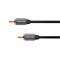 Cablu Kruger&amp;amp;Matz 2 x RCA tata, 1.8 m, Negru