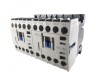 Contactor mini reversibil 16A alimentare bobina la 24V AC 3 poli + 2 contacte normal deschise NO, Omu System