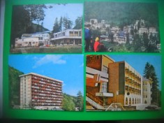 HOPCT LOT 3067 -IP-SLANIC MOLDOVA -JUD BACAU-4 CARTI POSTALE-CIRCULATE