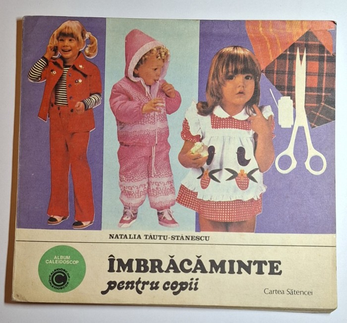 Lot 2 cărţi vechi 1970 &ndash; Croitorie/design vestimentar Rom&acirc;nia: Tăutu-Stănescu + Zidaru Popa