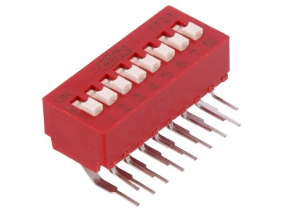 Comutator DIP-SWITCH 8 secțiuni OFF-ON foto