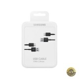 Cablu Date si Incarcare USB-A - USB-C Samsung 2-Pack 25W 1.5m Negru EP-DG930MBEGWW