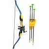 Set Arc cu Sageti Copii Arcasul, V&acirc;rsta 3+, Plastic ABS, Ventuze, Interior/Exterior, Cadou Baieti