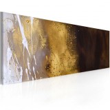 Cumpara ieftin Tablou pictat manual - Seashore in close-up 100x40 cm