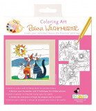Planse de colorat Pisici Rosina Wachmeister de colorat Fridolin