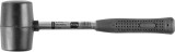 Ciocan de cauciuc Strend Pro HM213 450 g, BlackHead, maner metalic, lungime maner 300 mm