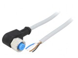 Cablu de conectare M12 PIN: 4 &icirc;n unghi 2m 250VAC 4A Y
