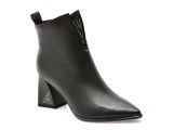 Botine ALDO negre, 3R329, din piele naturala