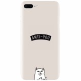 Husa silicon pentru Apple Iphone 8 Plus, Anti You