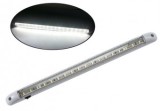 Lampa LED Auto Interior 12V, 18 LED-uri, 400mm, Alb, Ultra Luminoasa, Comutator ON/OFF, Durata Lunga 50000h