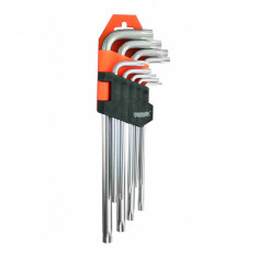 Set 9 chei torx scurte Cr-V Gadget, T10-T45