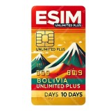 eSIM Bolivia, Unlimited Plus, 10 Days