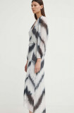 Bruuns Bazaar rochie PhloxBBNoriel dress culoarea gri, maxi, drept, BBW3752