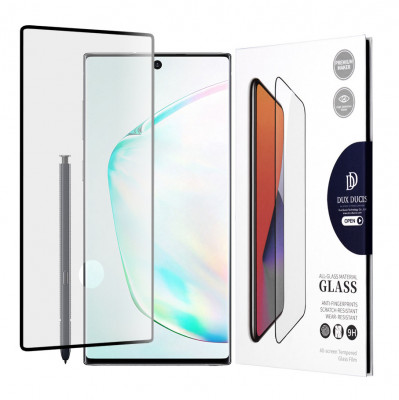 Folie pentru Samsung Galaxy Note 10 4G / Note 10 5G - Dux Ducis Tempered Glass - Black foto