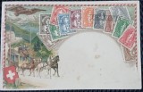 Carte Postala, Elvetia, timbre postale, perioada interbelica