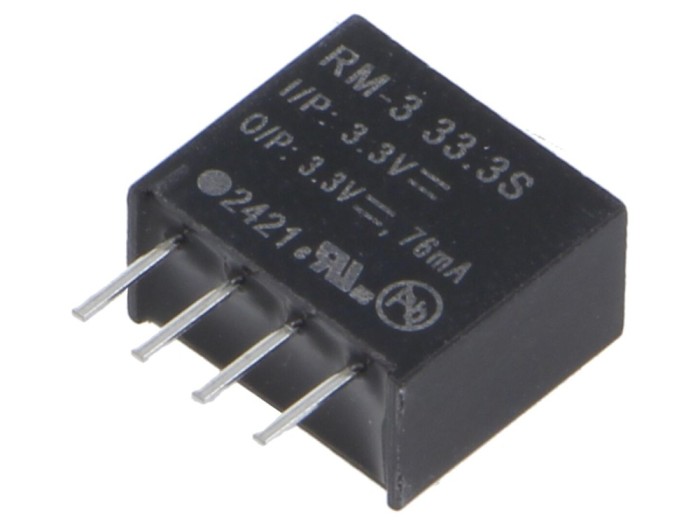 Convertor DC/DC 3,3V 75mA