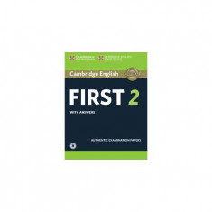 Cambridge English First 2 Student's Book with Answers and Audio - Paperback brosat - Jack C. Richards, Theodore S. Rodgers - Cambridge