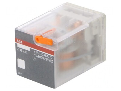 Releu Electromagnetic DPDT 48VAC 10A foto
