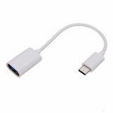 Cablu OTG USB type C la USB 3.0 Alb, Anker