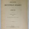 ANUARUL INSTITUTULUI GEOLOGIC AL ROMANIEI , VOLUMUL III , FASCICULA 1 CU 21 FIGURI , 18 TABLE , 2 HARTI , 1910