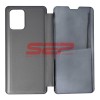 Husa Clear View Mirror Samsung Galaxy S10 Lite, Black, Protectie Completa, Design Elegant