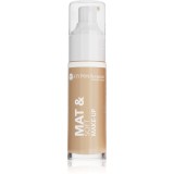 Bell Hypoallergenic Mat&amp;Soft make-up usor matifiant culoare 05 Olive Beige 30 ml