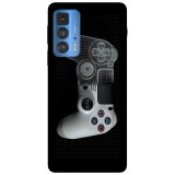 Husa compatibila cu Motorola G20 model Built to play, Silicon, TPU, Viceversa, Transparent, Carcasa