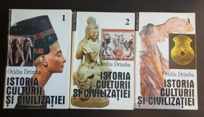 Istoria culturii și civilizației, vol. 1, 2, 3 - Ovidiu Drimba foto