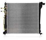 Radiator Kia Sportage 15-, motor: 2.0 T-GDI, 486x486x26, OEM/OES (Doowon), Aluminiu/ Plastic brazat, 25310D3300; 25310D9800