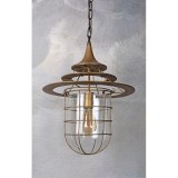 Lampa industriala de tavan cu un bec Edison GMF013, Lustre