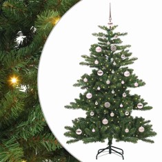 vidaXL Brad de Crăciun artificial cu ramuri articulare 150 cm PVC 3397655