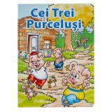 Carte cartonată, Povestea &bdquo;Cei trei purceluși&rdquo;, Format B5, CMCLASS
