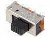 Intrerupator glisant, 2 pozitii, SPDT, ON-ON, KNITTER-SWITCH - MFP 1220