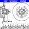 ATE 24.0110-0325.2 Disc frana