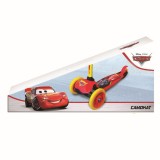 Trotineta Cars pentru baieti cu 3 roti si rucsac,58x16x25 cm, AS