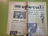 Ziarul sportul 6 martie 1968 - nino benvenuti a cucerit cantura de campion mondial la box,art. sighisoara