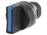 Comutator rotativ EAO 22mm Poz.i stab 5 negru fără IP65 46