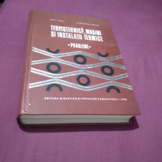TERMOTEHNICA,MASINI SI INSTALATII TERMICE -BAZIL POPA 1973