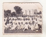 bnk foto Grup de eleve la exercitiile pentru sarbatoarea de 8 iunie 1936 la stadionul Carol II Ploiesti