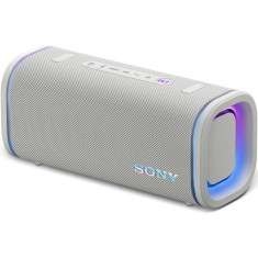 Boxa portabila Sony ULT FIELD 5 SRS-ULT50B, Bluetooth 5.3, 2 moduri ULT Power Sound, Lumini 360, Autonomie 25 ore, Rezistenta la apa IP67, Alb