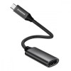 Adaptor USB Type-C la HDMI 4K 60Hz, Emeszon&reg;, converteste USB 3.1 OTG USB-C la HDMI pentru telefon, TV, laptop, PC, negru